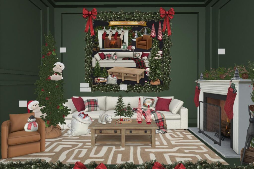 Dreamy Christmas Set, L$269-L$499 each/L$1399-L$1599 each FP