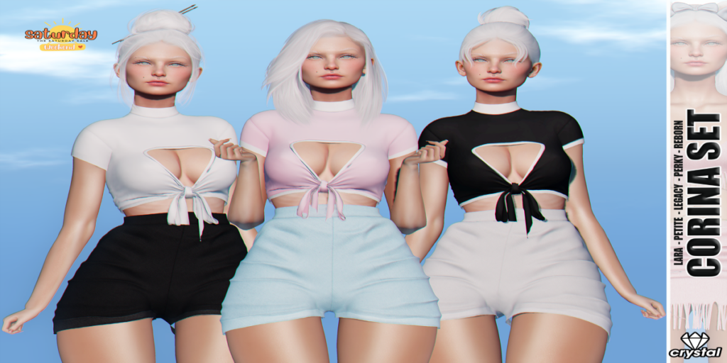 Corina Set - Legacy/Maitreya/Reborn/+mods	&lt;a href=&quot;http://maps.secondlife.com/secondlife/Tamburello/193/125/807&quot; target=&quot;_blank&quot;&gt;Teleport&lt;/a&gt;