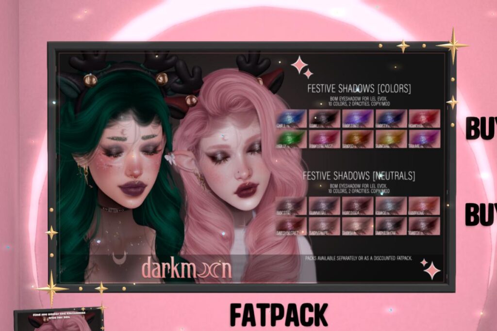 Festive Shadows - Evo X, L$300 each/L$550 FP