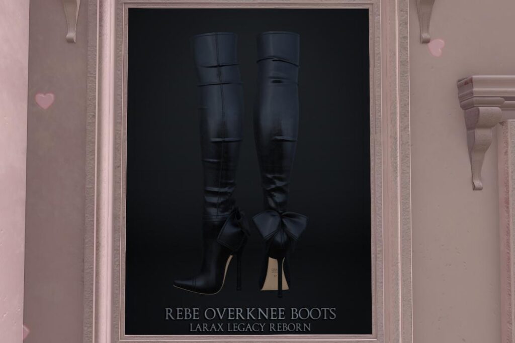 Rebe Overknee Boots - Legacy/MaitreyaX/Reborn, L$490