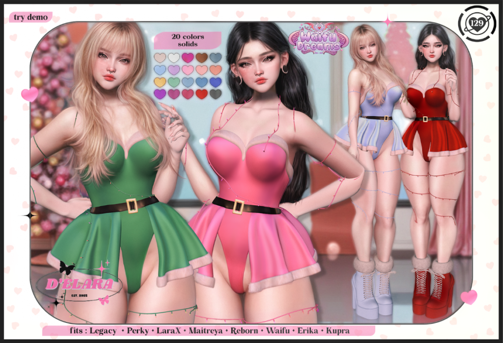 Outfit #129 - Erika/Inithium/Legacy/Maitreya/Reborn/+mods