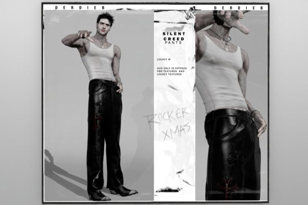 Silent Creed Pants - Legacy, L$299 each/L$1399 FP