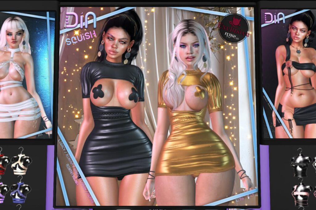 Beth Dress - Inithium/Legacy/MaitreyaX/Reborn/+mods, L$495 each/L$1999 FP