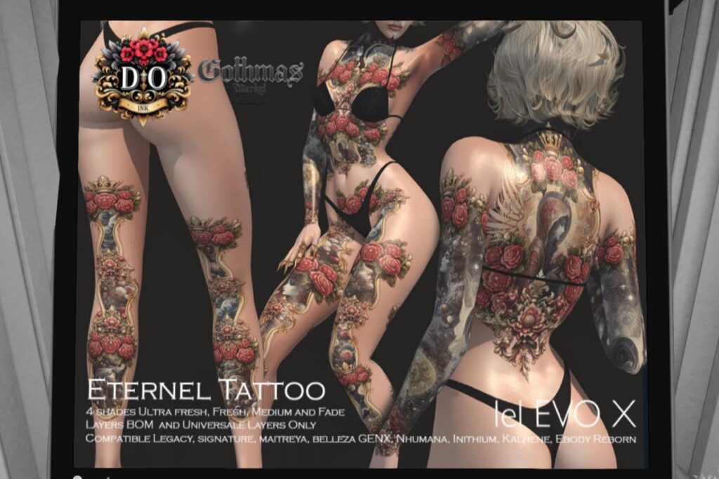 Eternal Tattoo - EvoX, L$500