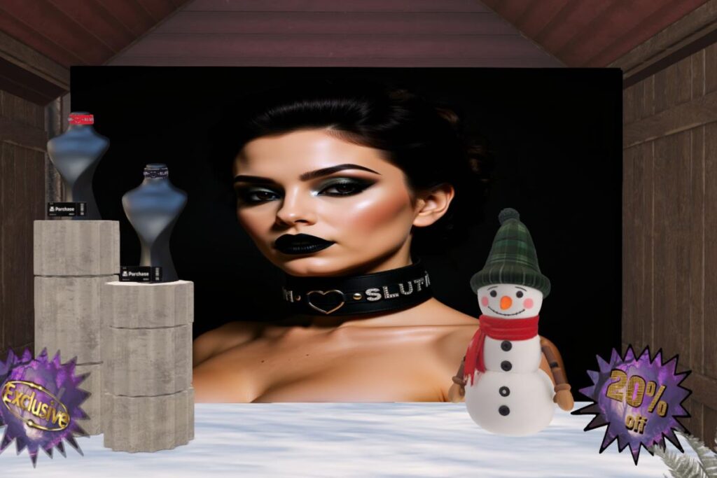 Cumslut Red Collar  L$350 each