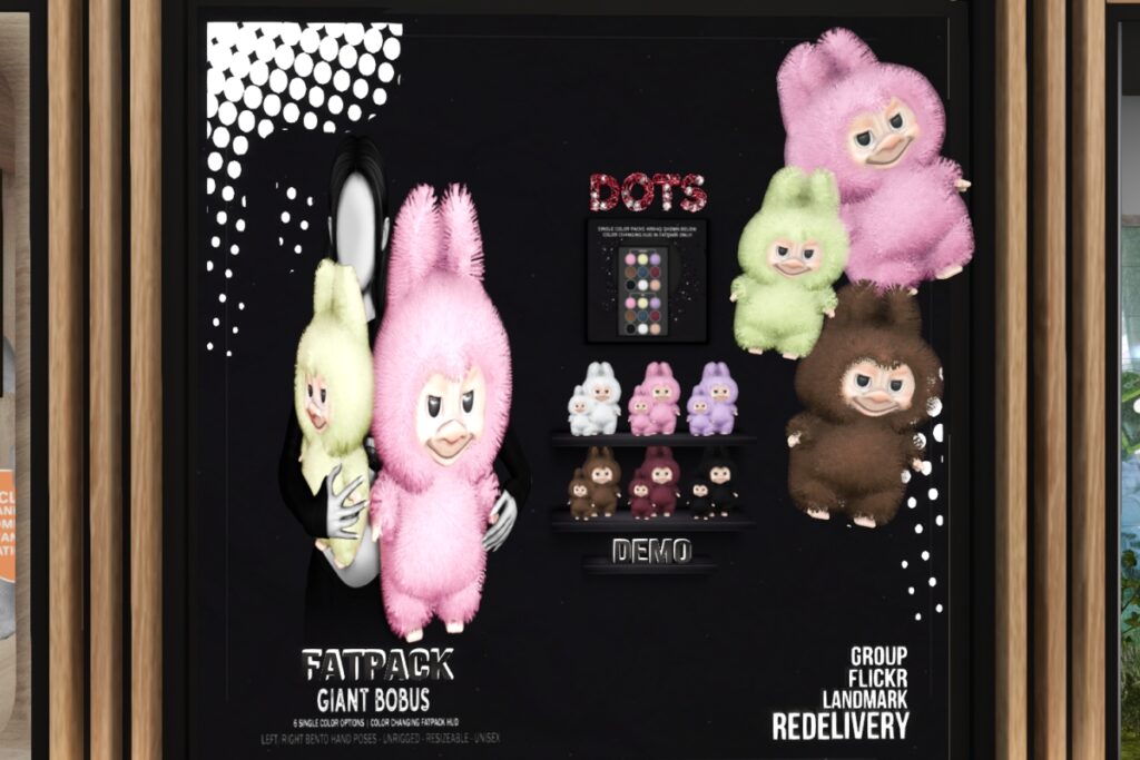 Giant Bobus, L$149 each