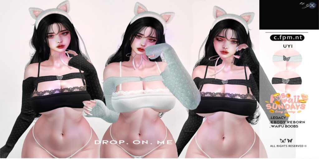 Uyi Top - Legacy/Reborn/+mods	&lt;a href=&quot;http://maps.secondlife.com/secondlife/The%20Sign%20III/214/33/22&quot; target=&quot;_blank&quot;&gt;Teleport&lt;/a&gt;