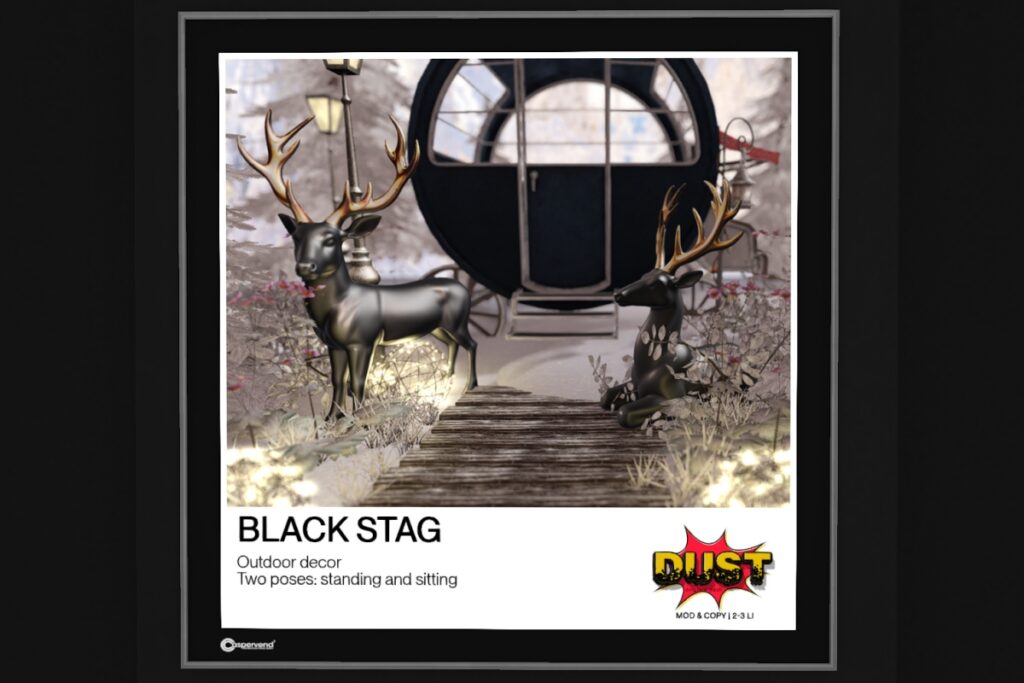 Black Stag Outdoor Decor, L$250
