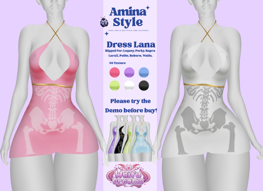 Dress Lana - Inithium/Legacy/MaitreyaX/Reborn/+mods