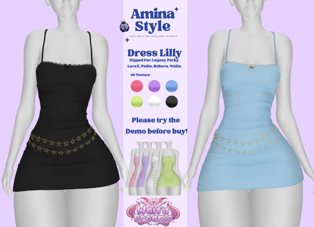 Lilly Dress - Legacy/MaitreyaX/Reborn/+mods