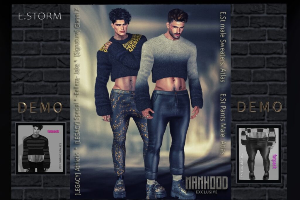 Atlas Set - Gianni/Jake/Legacy, L$230-L$260 each