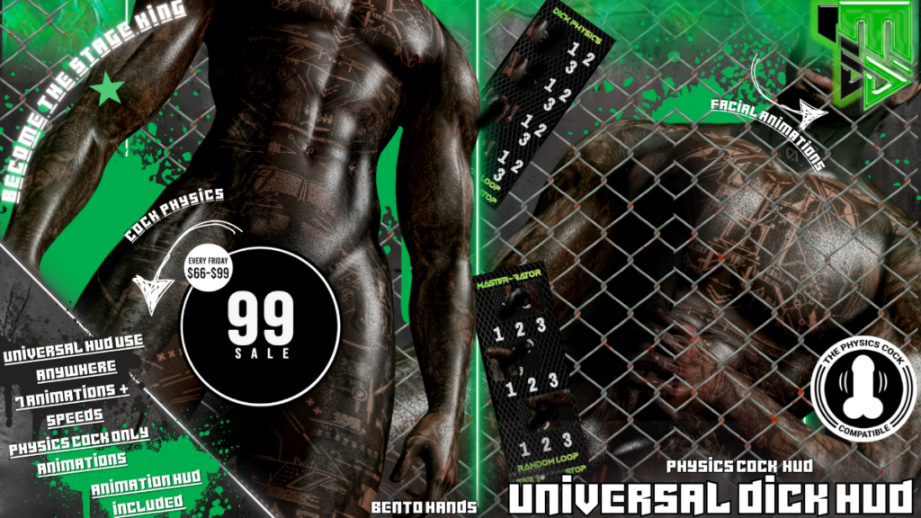 Universal Dick HUD	<a href="http://maps.secondlife.com/secondlife/TheTakeover/132/131/4000" target="_blank">Teleport</a>