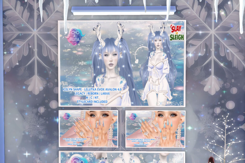 Icelyn Shape - EvoX Avalon/Legacy/MaitreyaX/Reborn/+mods, L$270