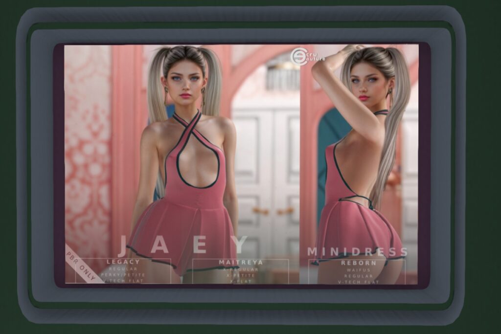 Jaey - Legacy/MaitreyaX/Reborn/+mods, L$340 each/L$595 FP