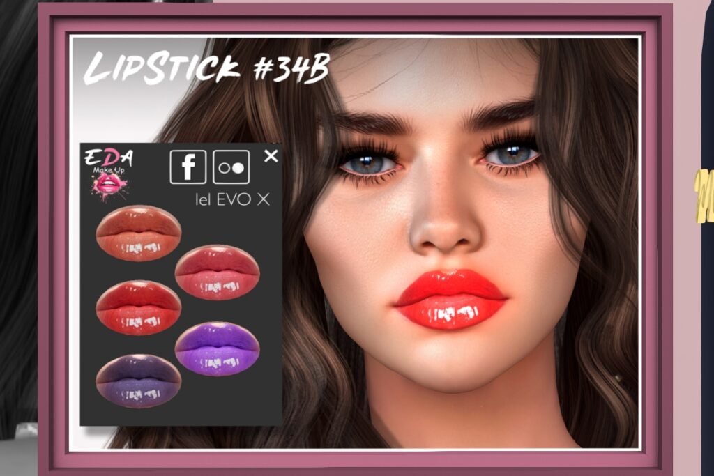 Lipstick #34B - EvoX, L$149