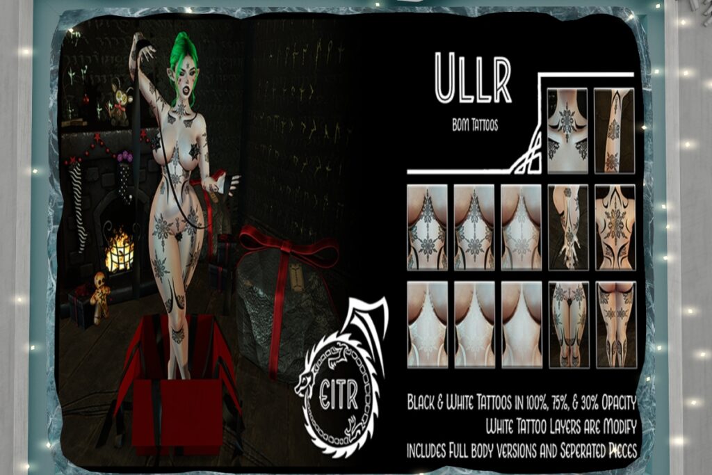 Ullr Tattoos - BOM, L$400