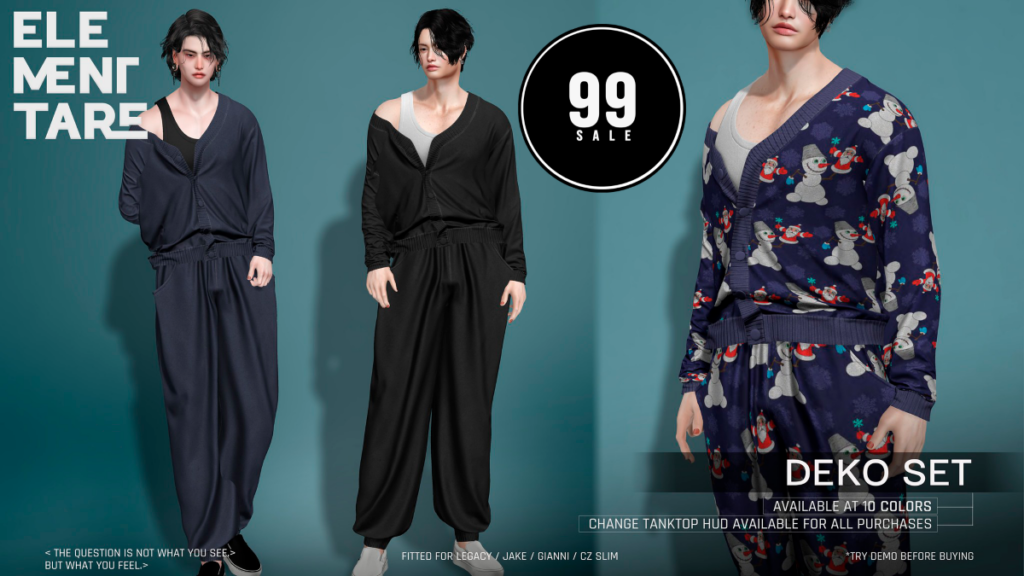 Deko Set - CZ Slim/Gianni/Jake/Legacy	&lt;a href=&quot;http://maps.secondlife.com/secondlife/Heartbreak/131/129/166&quot; target=&quot;_blank&quot;&gt;Teleport&lt;/a&gt;