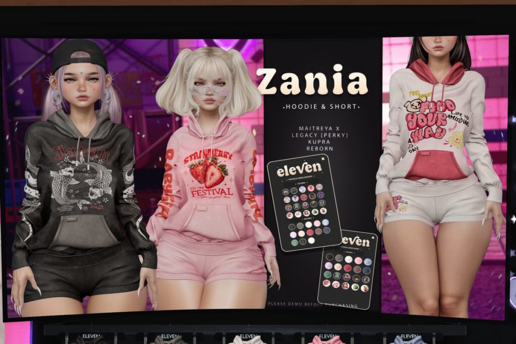 Zania Outfit - Inithium/Legacy/MaitreyaX/Reborn/+mods, L$240 each/L$1299 each FP