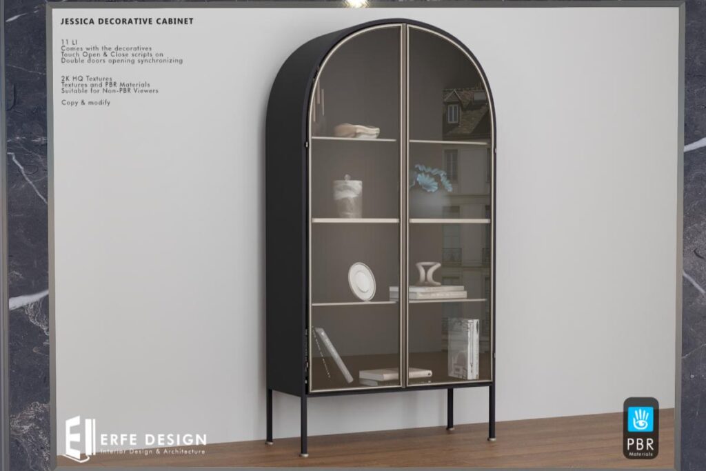 Jessica Decorative Cabinet, L$90