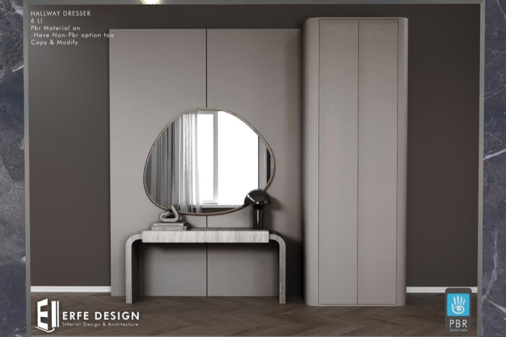 Hallway Dresser, L$90