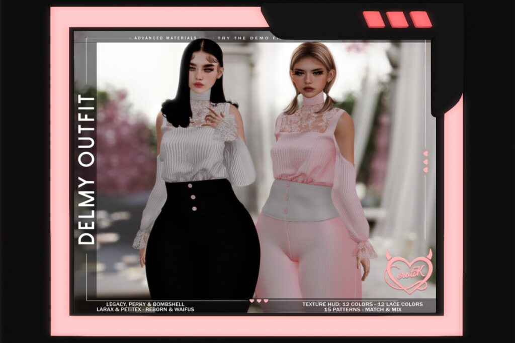 Delmy Outfit - Legacy/MaitreyaX/Reborn/+mods, L$249