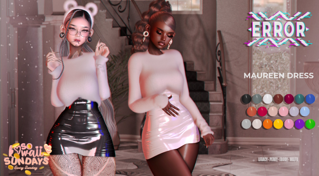 Maureen Dress - Legacy/Reborn/+mods	&lt;a href=&quot;http://maps.secondlife.com/secondlife/Crystal%20Isle/111/128/61&quot; target=&quot;_blank&quot;&gt;Teleport&lt;/a&gt;