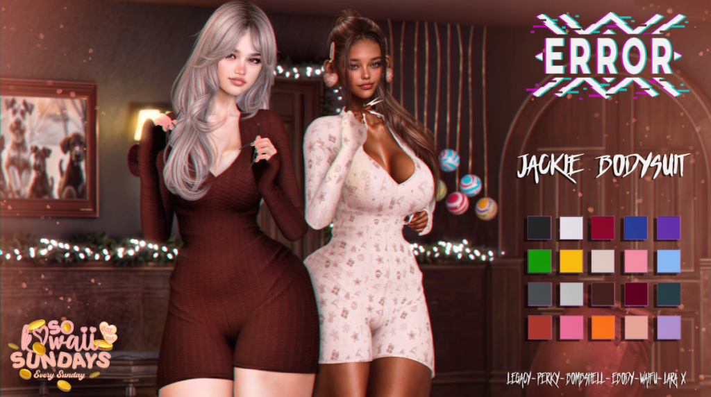 Jackie Bodysuit - Legacy/MaitreyaX/Reborn/+mods	&lt;a href=&quot;http://maps.secondlife.com/secondlife/Crystal%20Isle/111/128/61&quot; target=&quot;_blank&quot;&gt;Teleport&lt;/a&gt;
