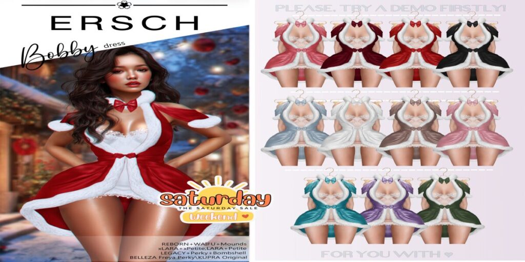 Bobby Dress - Freya/Inithium/Legacy/Maitreya/Reborn/+mods	&lt;a href=&quot;http://maps.secondlife.com/secondlife/Lyrics/29/71/33&quot; target=&quot;_blank&quot;&gt;Teleport&lt;/a&gt;