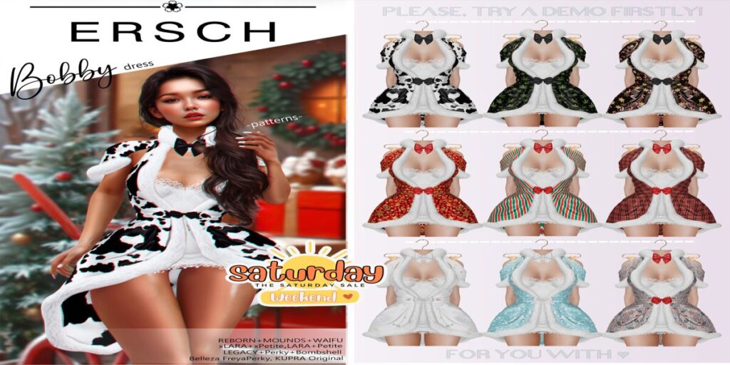 Bobby Dress - Freya/Inithium/Legacy/Maitreya/Reborn/+mods	&lt;a href=&quot;http://maps.secondlife.com/secondlife/Lyrics/29/71/33&quot; target=&quot;_blank&quot;&gt;Teleport&lt;/a&gt;