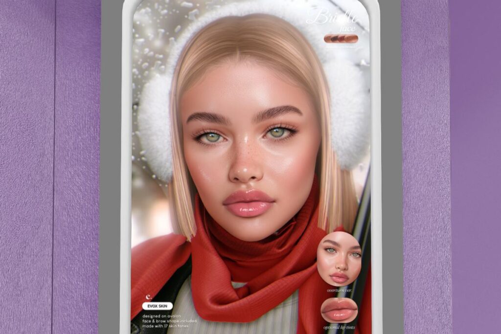 Brielle Skin - EvoX, L$90 each/L$599 FP