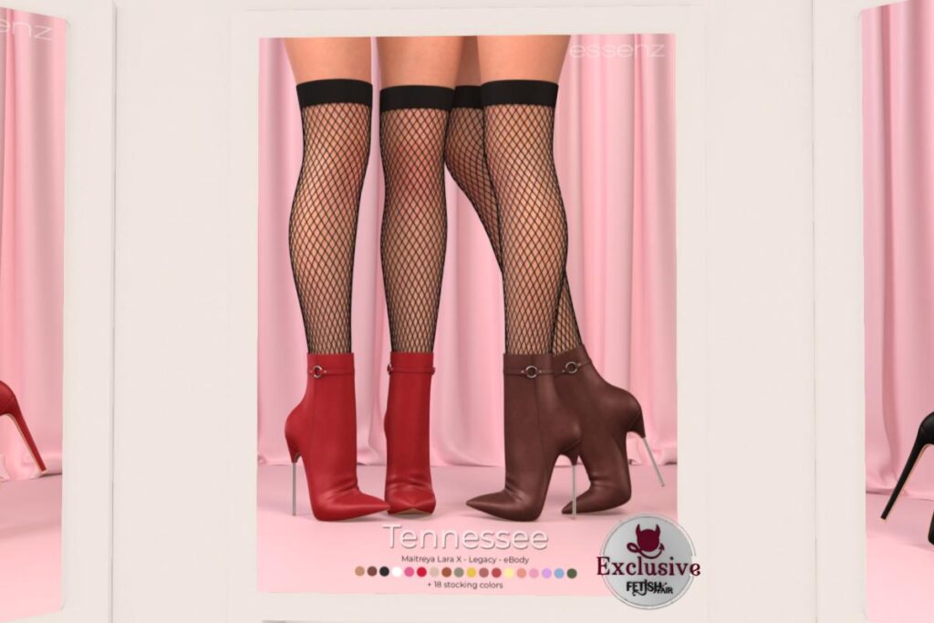 Tennessee Boots - Legacy/MaitreyaX/Reborn, L$299-L$399 each/L$1399 FP
