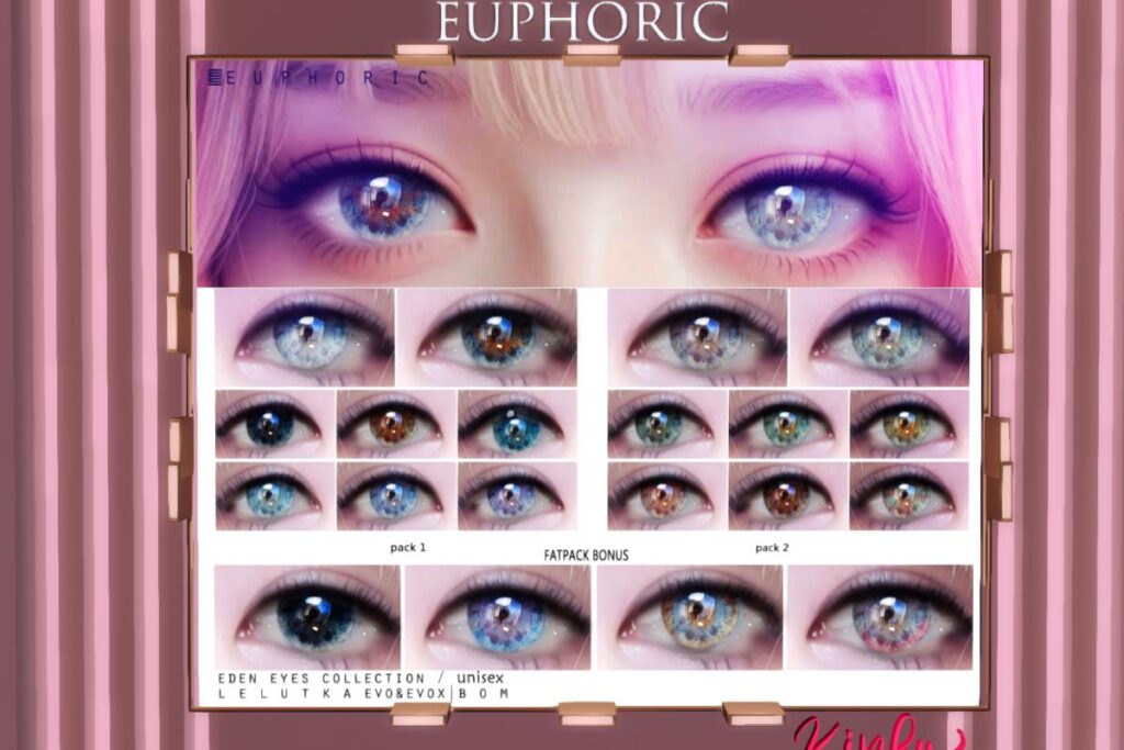 Eden Eyes - Evo/Evo X, L$380 each/L$700 FP