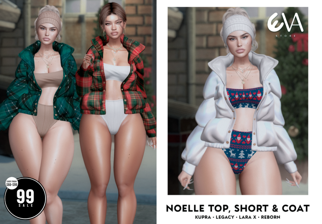 Noelle Top, Short, &amp; Coat - Inithium/Legacy/MaitreyaX/Reborn	&lt;a href=&quot;http://maps.secondlife.com/secondlife/ELEVEN/182/185/32&quot; target=&quot;_blank&quot;&gt;Teleport&lt;/a&gt;