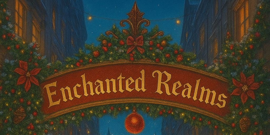 GET WRAPPED IN WINTER MAGIC @ ENCHANTED REALMS JINGLE BELL BAZAAR✨