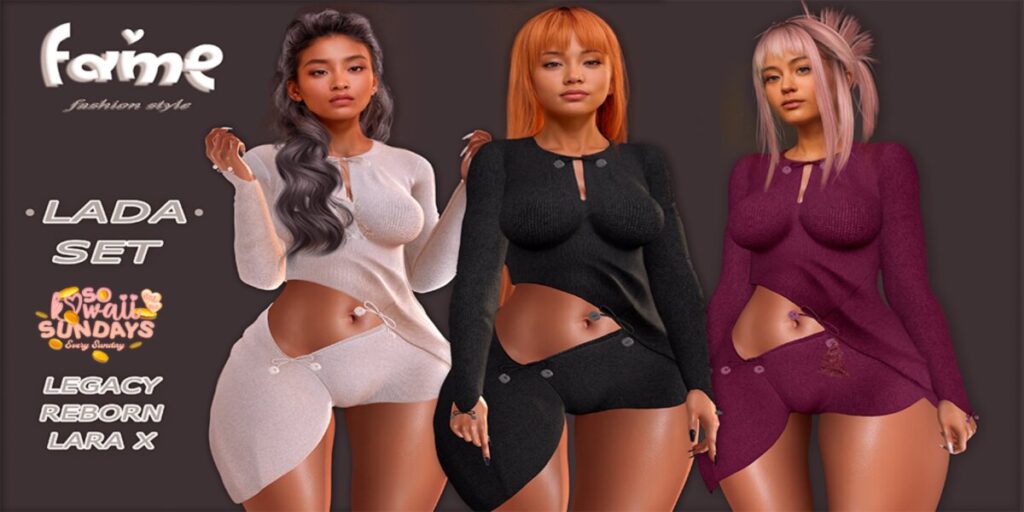 Lada Set - Legacy/MaitreyaX/Reborn	&lt;a href=&quot;http://maps.secondlife.com/secondlife/THE%20FOUR%20SEASONS/228/138/27&quot; target=&quot;_blank&quot;&gt;Teleport&lt;/a&gt;