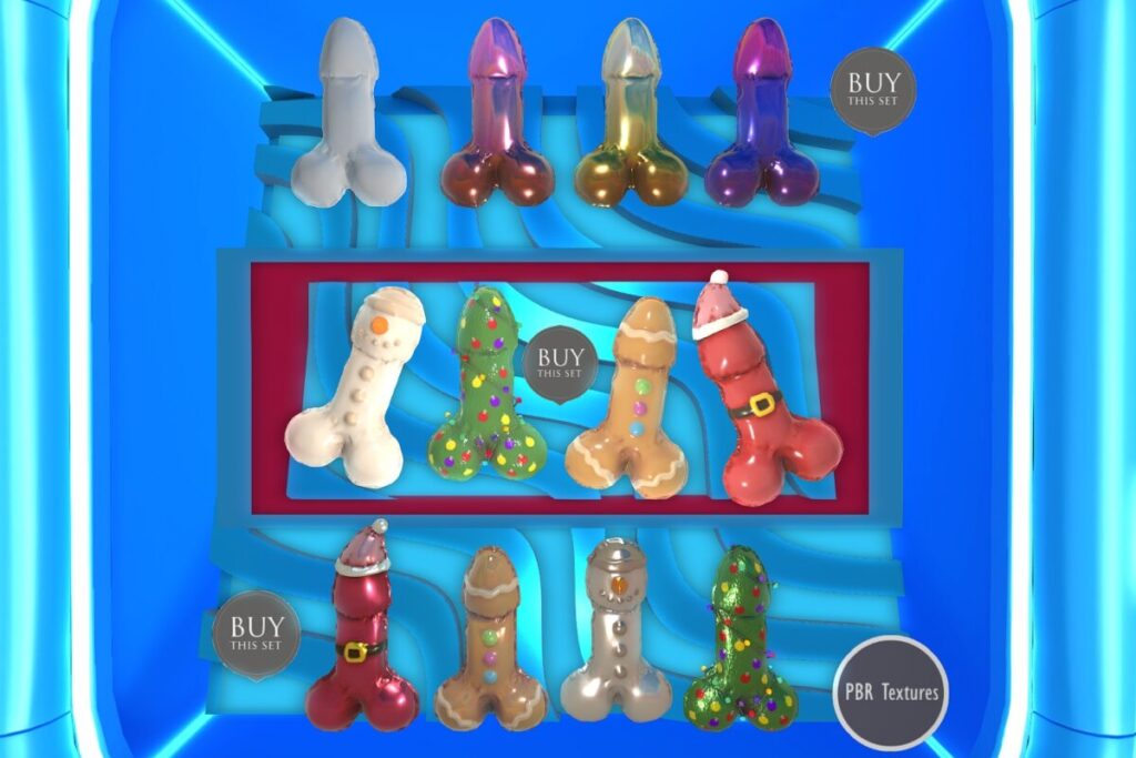 Fun Phallus Balloons, L$299 each