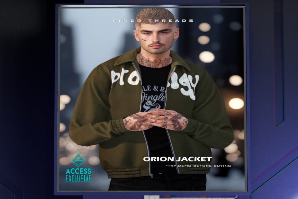 Orion Jacket - Gianni/Jake/Legacy, L$279 each/L$999 FP