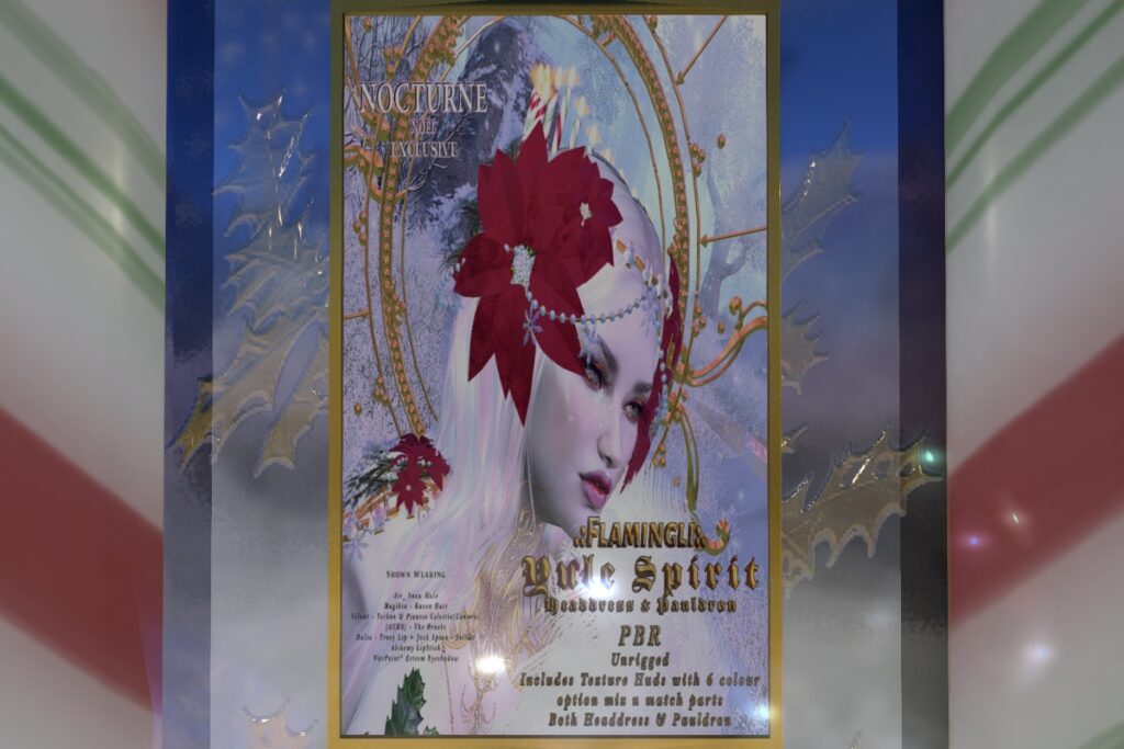 Yule Spirit Headdress &amp; Pauldron, L$400