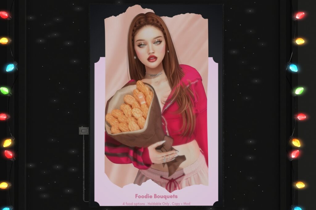 Foodie Bouqets Holdable, L$249 each/L$749 FP