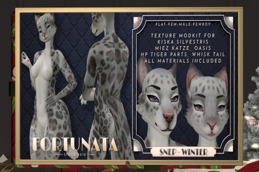 Snep Mod Kit - BOM/Anima Oasis Cat/Marz Silvestris/PV Miez Mieze Katze/Shu Kiska, L$799 each