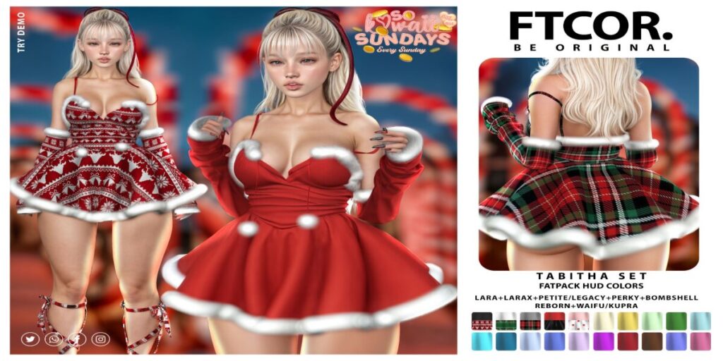 Tabitha Set - Inithium/Legacy/Maitreya/Reborn/+mods	<a href="http://maps.secondlife.com/secondlife/Vardor/67/129/21" target="_blank">Teleport</a>