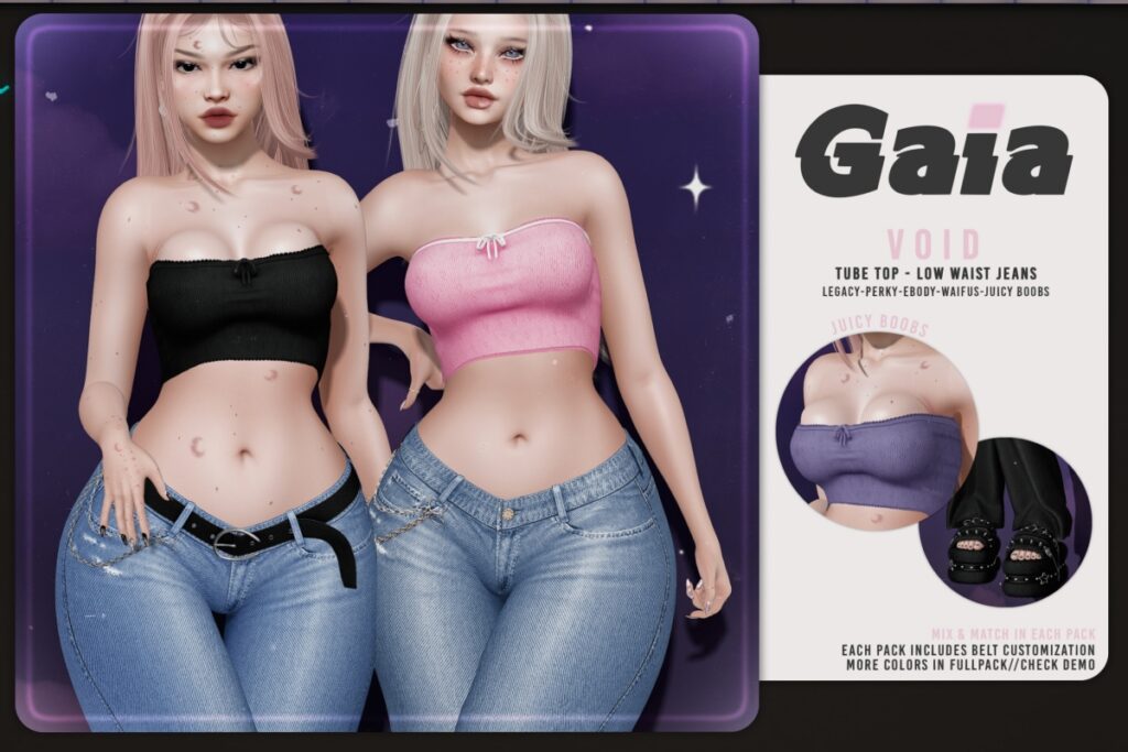 Void Outfit - Legacy/Reborn/+mods, L$279-L$299 each/L$1359 each FP