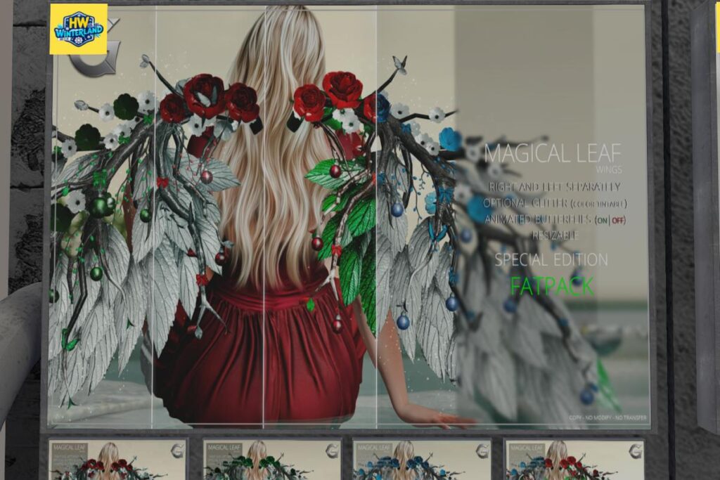 Magical Leaf Wings, L$90 each/L$349 FP