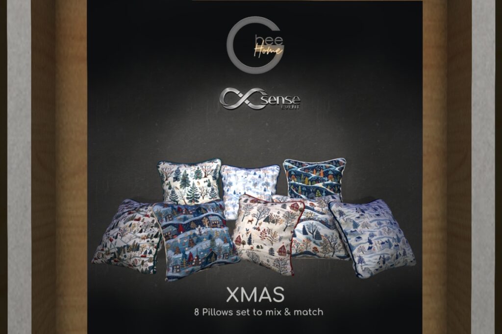 Xmas Pillows, L$279