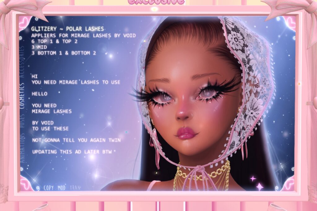 Polar Lashes - Void Mirage, L$170