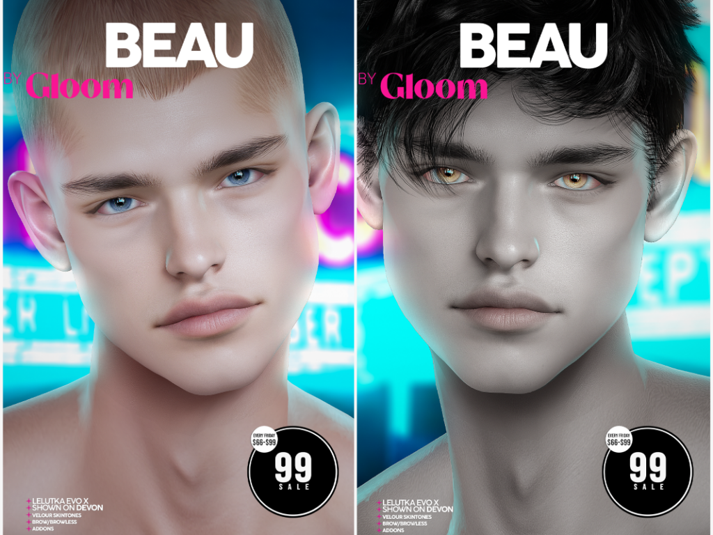 Beau Skin Human - EvoX | Beau Skin Fantasy - EvoX	&lt;a href=&quot;https://maps.secondlife.com/secondlife/Moonstar/134/168/44&quot; target=&quot;_blank&quot;&gt;Teleport&lt;/a&gt;