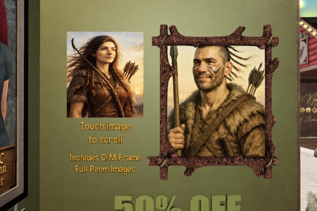 Gor OOC Portraits, L$55