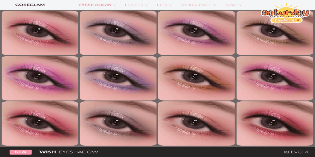 Wish Eyeshadow - EvoX	&lt;a href=&quot;http://maps.secondlife.com/secondlife/Hidden%20Village/35/43/787&quot; target=&quot;_blank&quot;&gt;Teleport&lt;/a&gt;