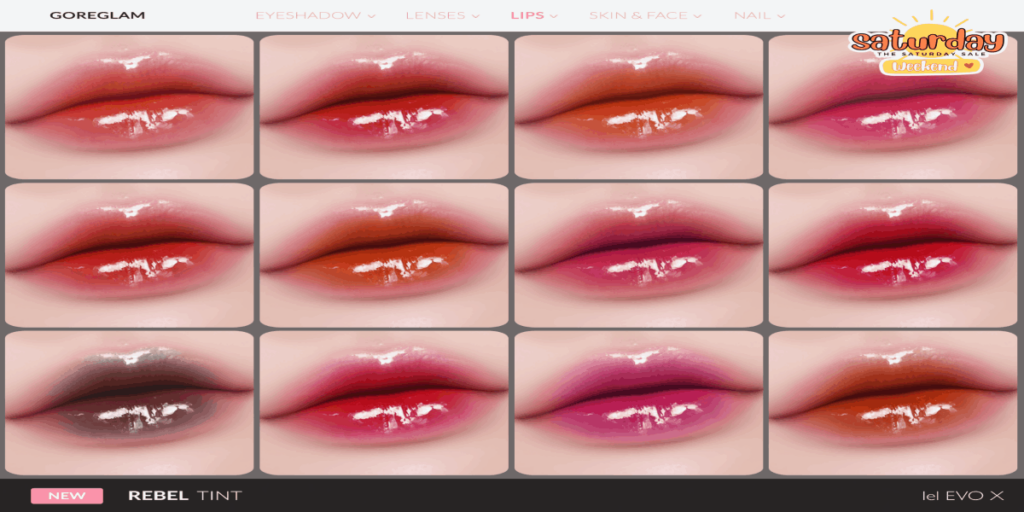 Rebel Tint - EvoX	&lt;a href=&quot;http://maps.secondlife.com/secondlife/Hidden%20Village/35/43/787&quot; target=&quot;_blank&quot;&gt;Teleport&lt;/a&gt;