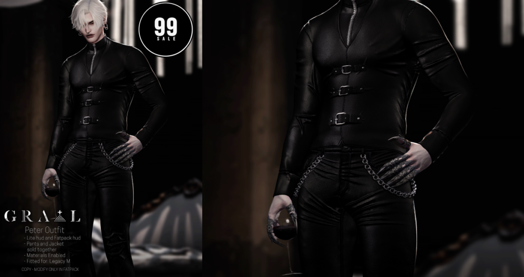 Peter Outfit - Legacy	&lt;a href=&quot;http://maps.secondlife.com/secondlife/Hell%20Fire/19/103/503&quot; target=&quot;_blank&quot;&gt;Teleport&lt;/a&gt;